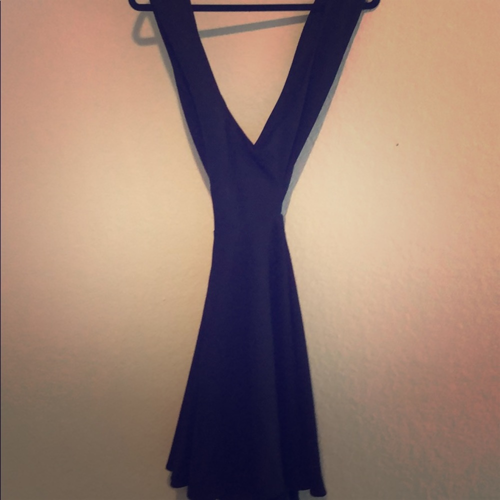 Ina black dress